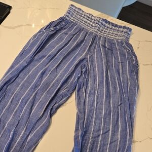 Blue Island Textured Knit Fabric